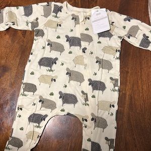 Mudpie baby onesie 0-3 month. Brand new. Tags still on
